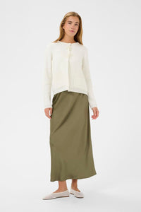 KAFFE KAlotte Skirt-Dusky Green