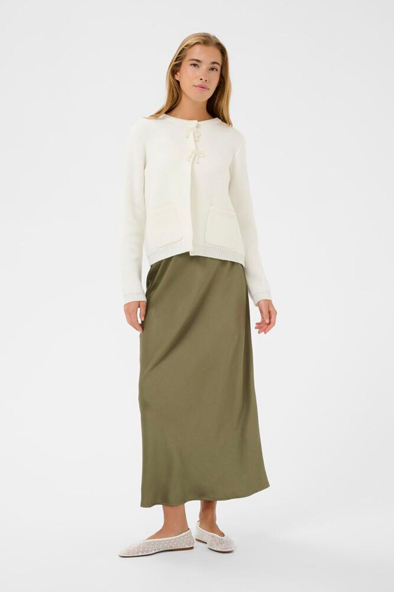 KAFFE KAlotte Skirt-Dusky Green