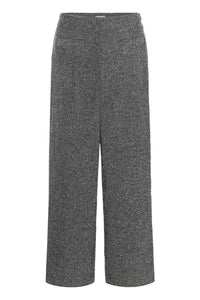 KAFFE KAalba Wide Pants Black Melange