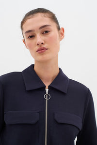 InWear BECA Cardigan Marine Blue