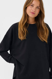 KAFFE KAannika Sweatshirt Deep Black