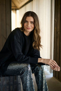 KAFFE KAannika Sweatshirt Deep Black
