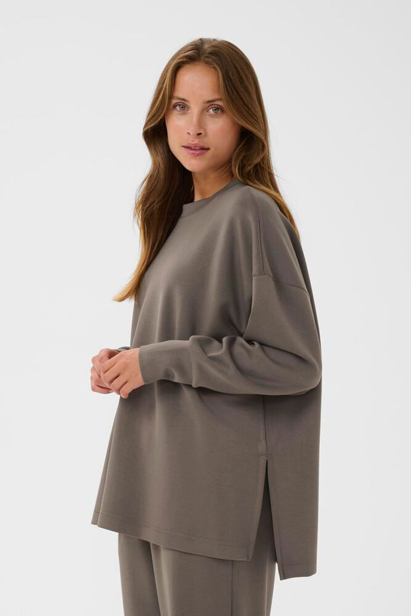 KAFFE KAannika Sweatshirt Morel