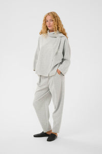 InWear TWIGGY Cape Jacket Light Grey Melange