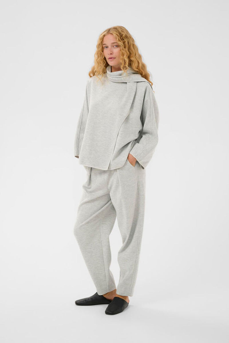 InWear TWIGGY Cape Jacket Light Grey Melange