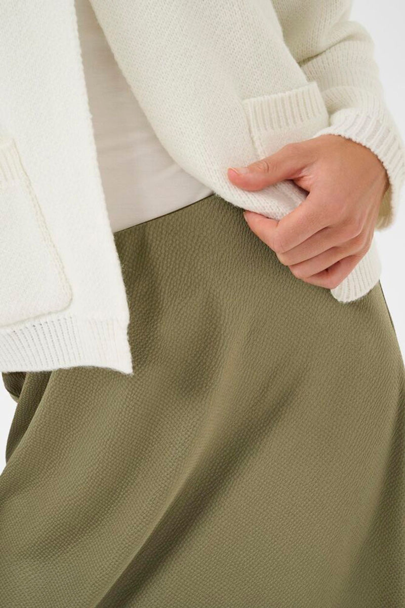KAFFE KAlotte Skirt-Dusky Green