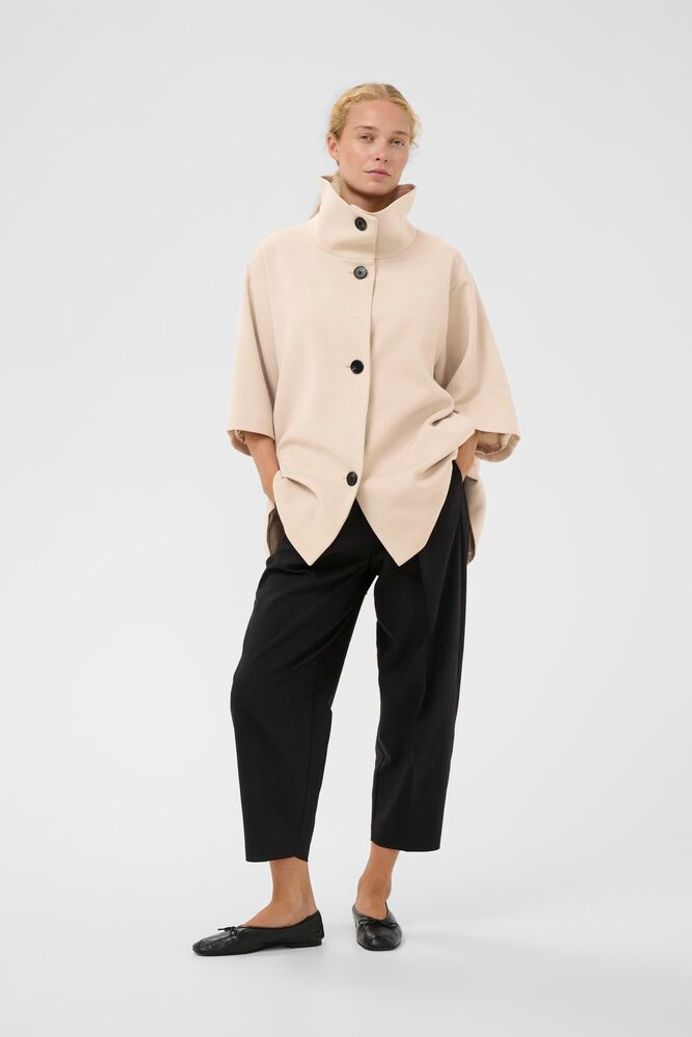InWear HOLLY Cape Jacket Ecru
