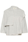 InWear TWIGGY Cape Jacket Light Grey Melange