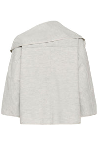 InWear TWIGGY Cape Jacket Light Grey Melange
