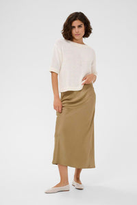 KAFFE KAlotte Skirt-Petrified Oak