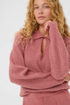 InWear NIA Polo Sweater Withered Rose