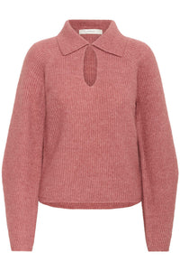 InWear NIA Polo Sweater Withered Rose