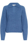 InWear NIA Polo Sweater Dutch Blue
