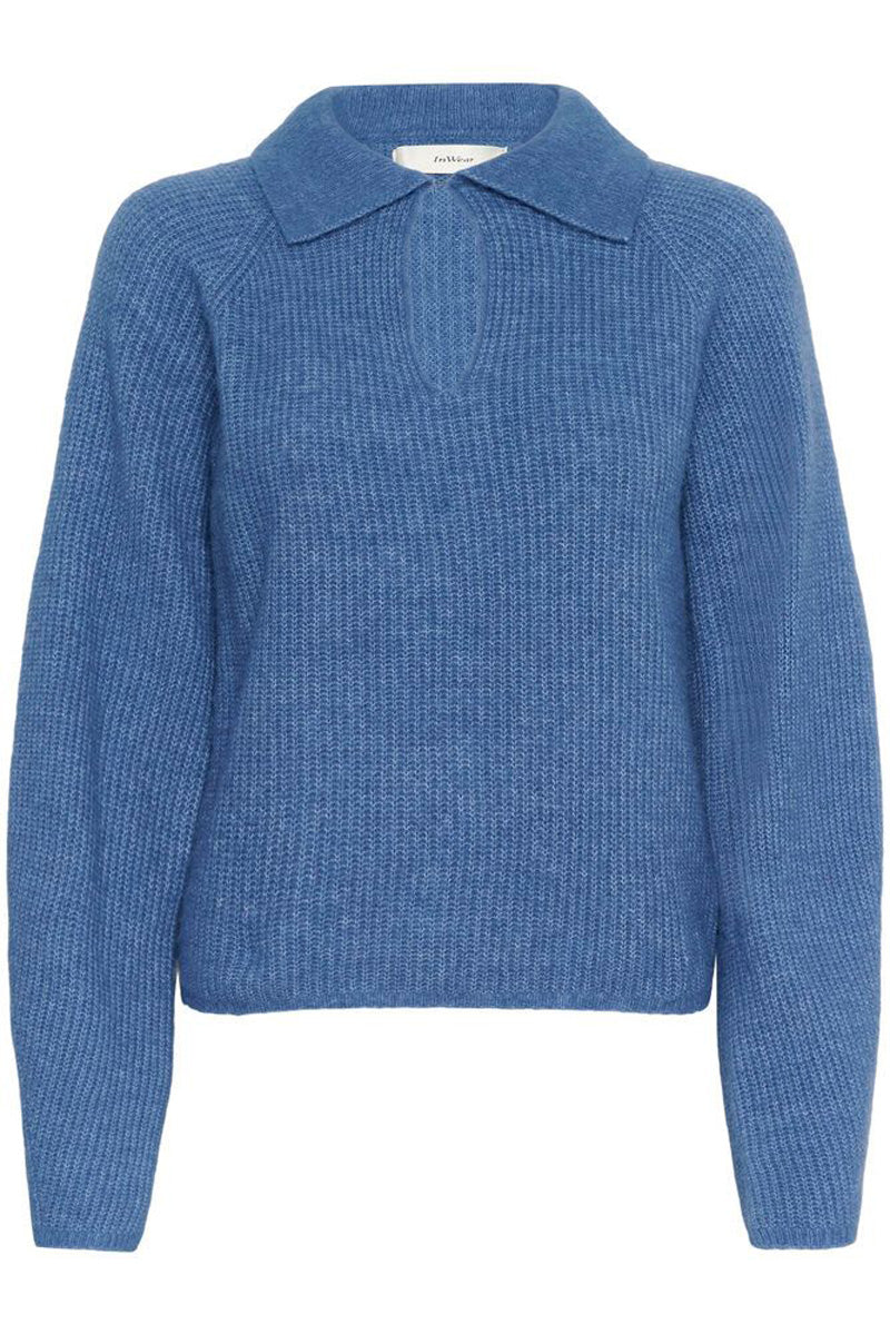 InWear NIA Polo Sweater Dutch Blue