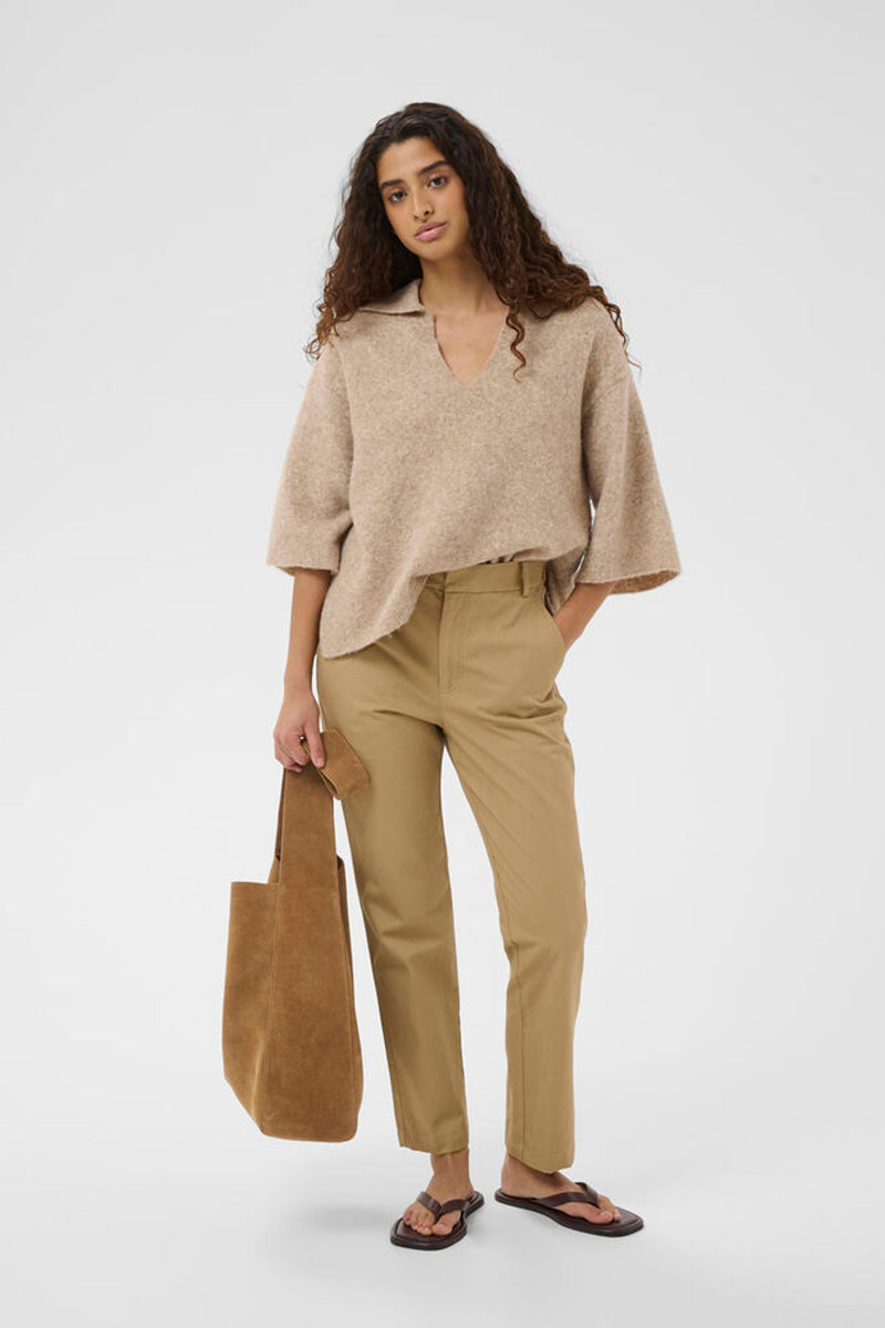 InWear DIAZ IW NOLONA Trousers Latte