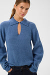 InWear NIA Polo Sweater Dutch Blue