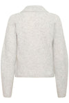 InWear NIA Polo Sweater Light Grey Melange