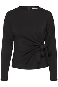 InWear TRI VINCENT Knot Blouse Black
