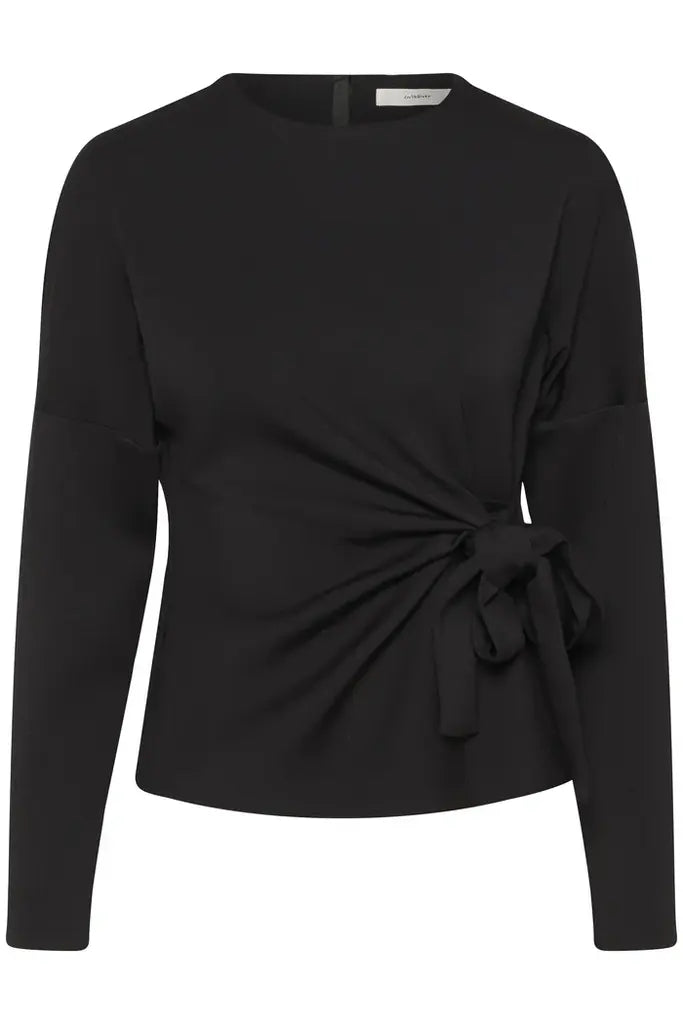 InWear TRI VINCENT Knot Blouse Black