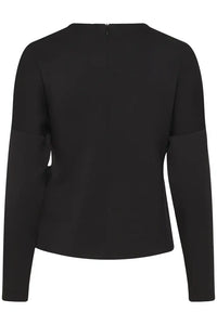InWear TRI VINCENT Knot Blouse Black