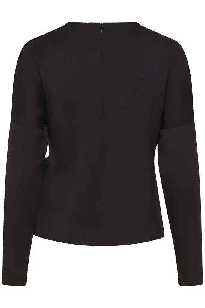 InWear TRI VINCENT Knot Blouse Black