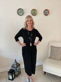 Amy Parachute Dress Black