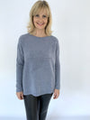Cathy Made In Italy Denim Star Jumper