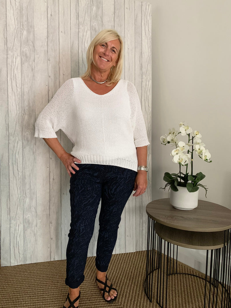 Coco Sweater White