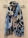 Roxy Print Scarf Blue