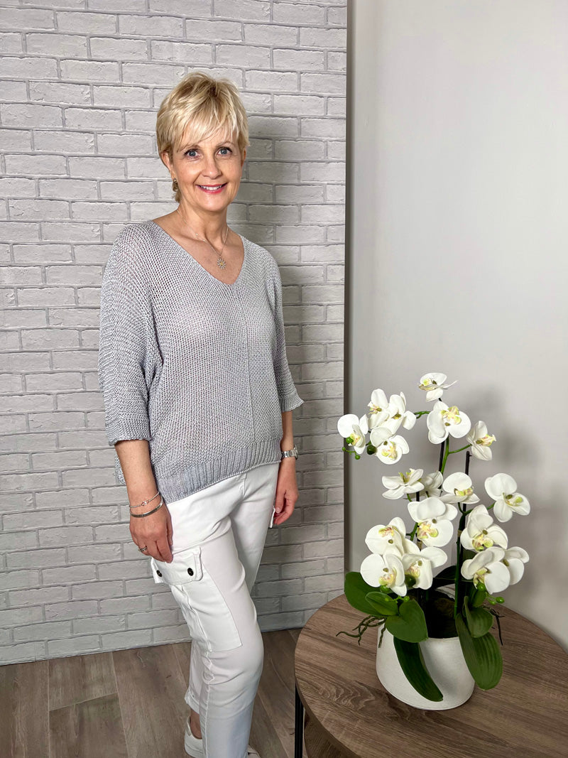 Coco Sweater Silver