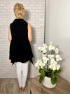 Jill Cowl Neck Tunic Black