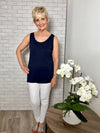 Long Vest Navy Regular