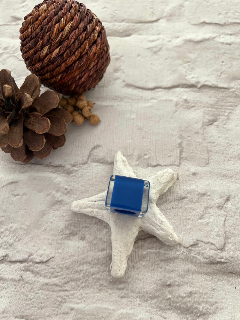 Calitaa Luxury Collection Cube Bead Blue