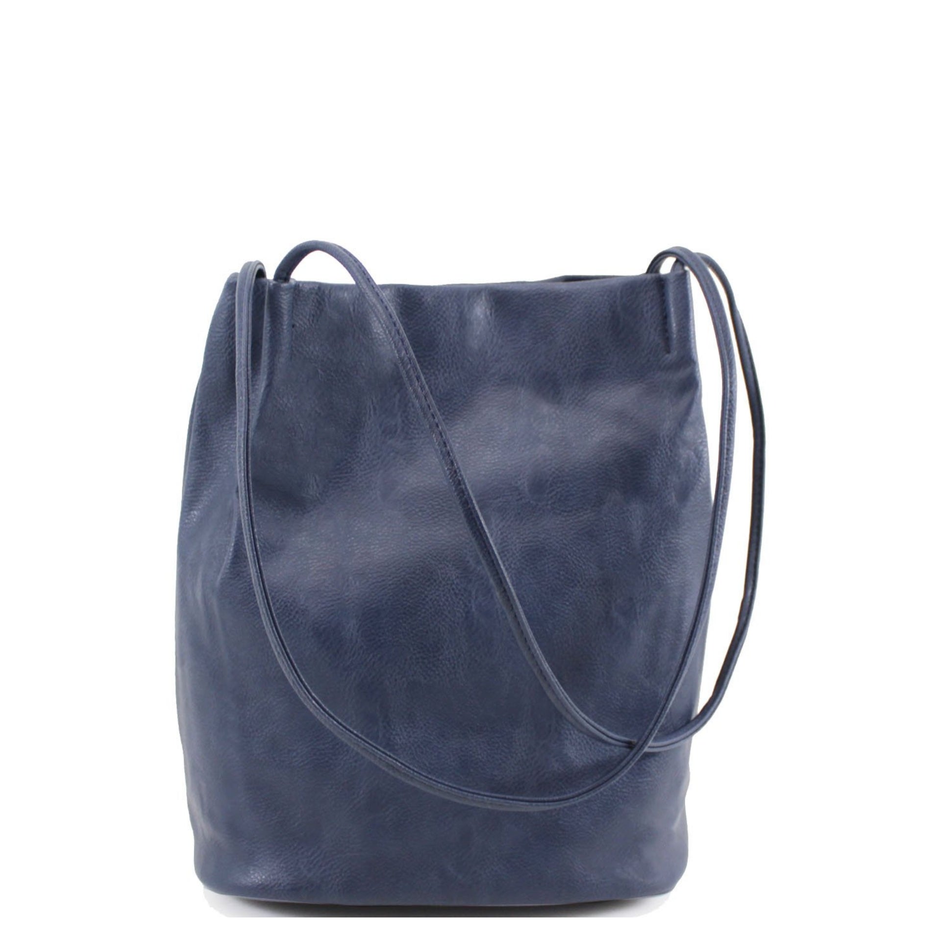 Emma Bucket Handbag Navy