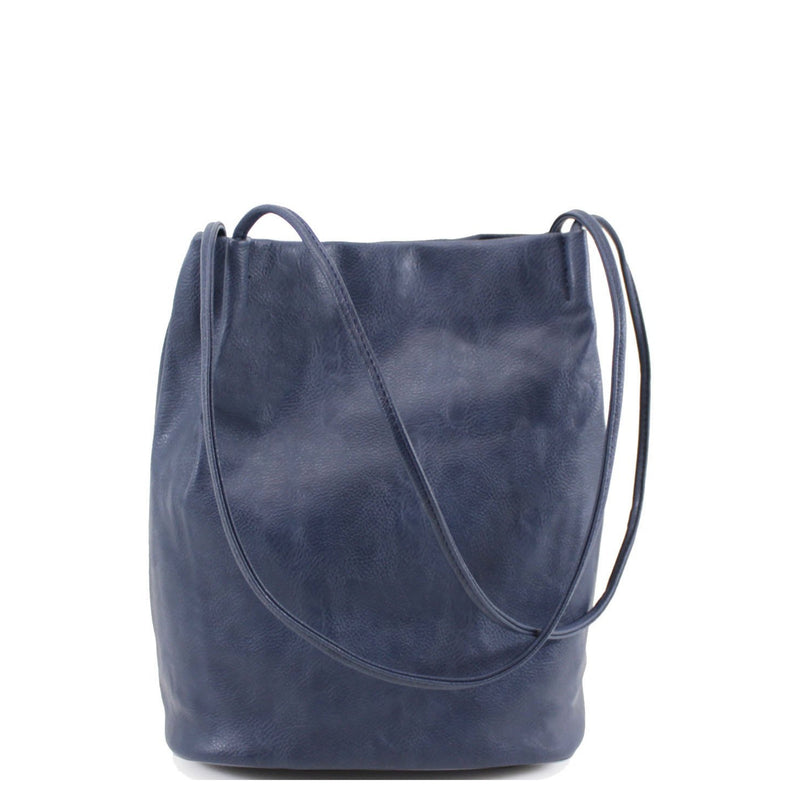 Emma Bucket Handbag Navy