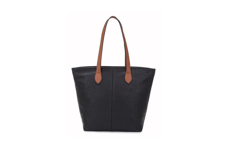 Emily Black Shopper Handbag
