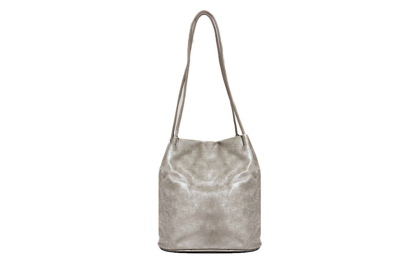 Emma Bucket Handbag Metallic