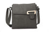Hannah Grey Crossbody Handbag