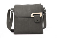Hannah Grey Crossbody Handbag