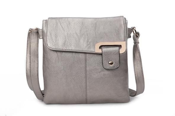 Hannah Metallic Crossbody Handbag